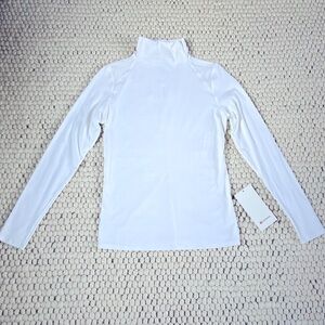lululemon Ethereal Mock Neck White 8 NWT